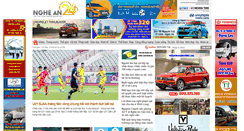 Desktop Screenshot of nghean24h.vn